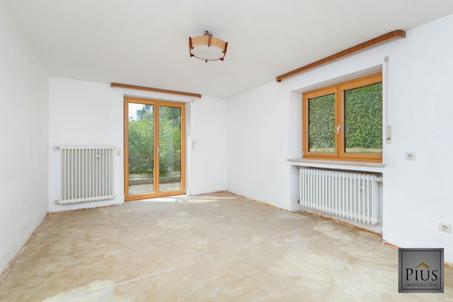 Terrassenzimmer untere Wohnebene Einfamilienhaus K�nigsbrunn