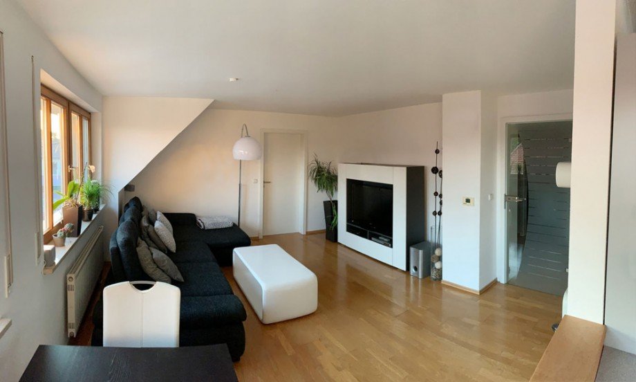 Wohnzimmer Maisonettewohnung Bobingen