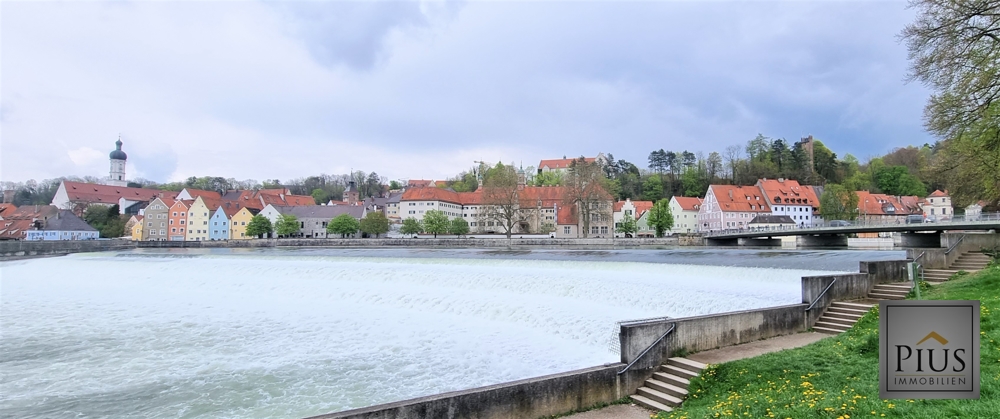 Lechwehr mit Altstadt Etagenwohnung Landsberg am Lech