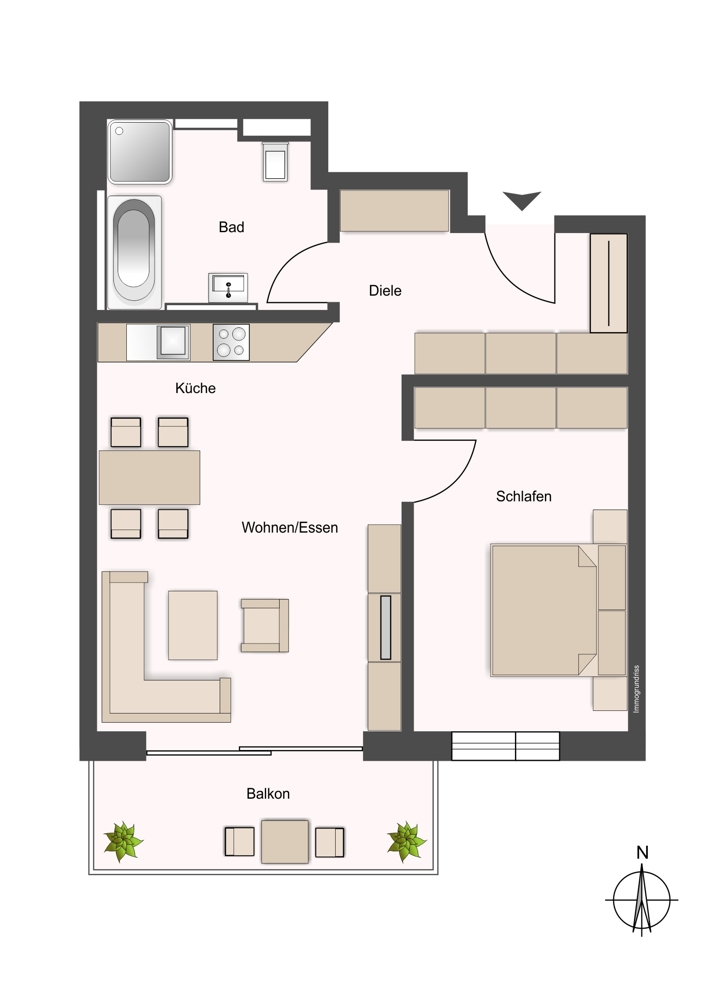  Etagenwohnung Bobingen