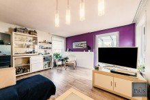 Wohnzimmer TOP-Lage in Haunstetten-S�d! Warum Miete bezahlen? Sch�ne 3-Zimmer- Wohnung mit Wintergarten + TG