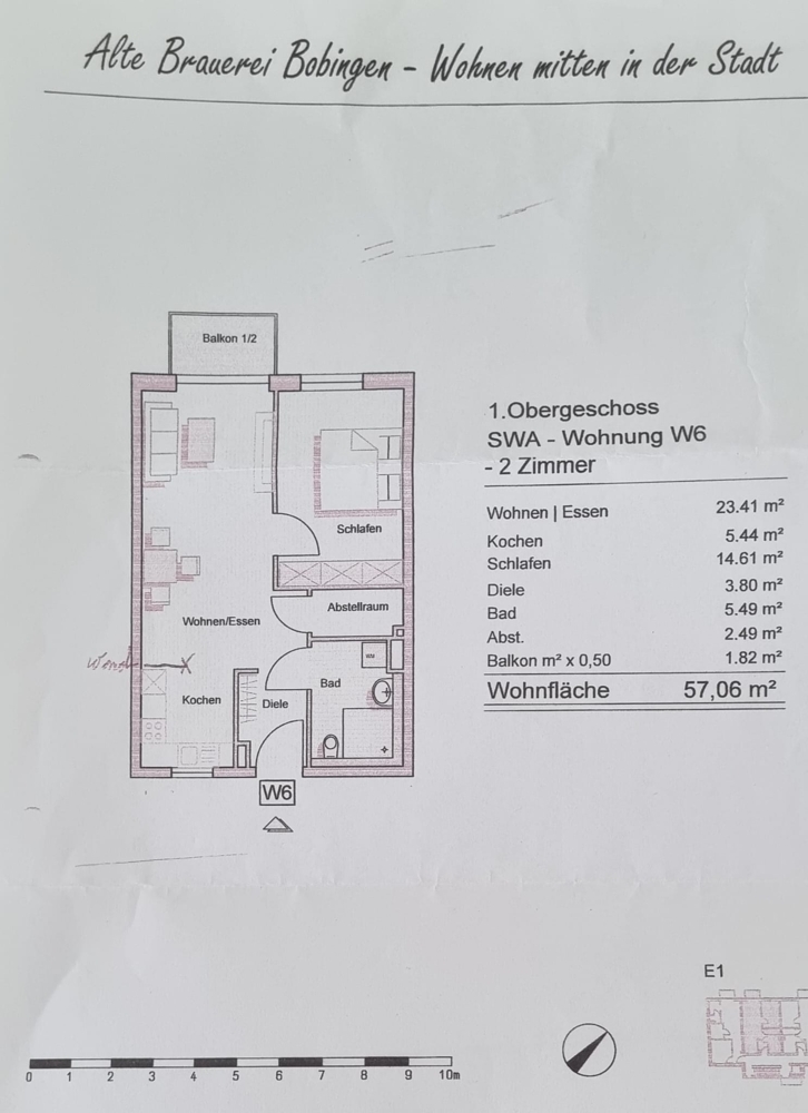  Etagenwohnung Bobingen