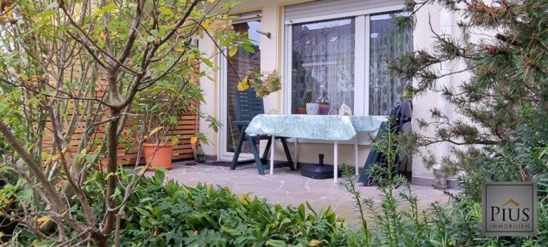 Terrasse Augsburg-Haunstetten Etagenwohnung Zuhause auf ca. 49 m� in Haunstetten-S�d! 1-Zimmer-Wohnung mit Terrasse und Garage in ruhiger Lage