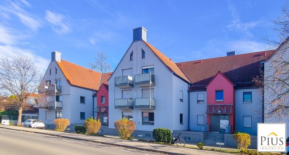 Hausansicht Etagenwohnung Bobingen