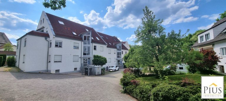 Wohnanlage Bobingen Erdgeschosswohnung Klein. Fein. Mein! Bezugsfreie 1,5-Zimmer-Wohnung mit Terrasse und Tiefgaragen-Stellplatz in TOP-Lage