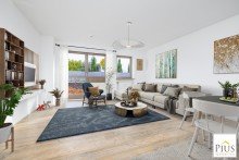 Beispielm�blierung PROVISIONS- UND BEZUGSFREI* Attraktive 1-Zi.-Whg. mit Terrasse, inkl. K�che + Stellplatz