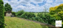 Gartenansicht  Geh-Heim -Tipp im Gr�nen! Bezugsfreie, gepflegte DHH Bj. 1995 in rhg. Lage mit Garage u. Stellplatz