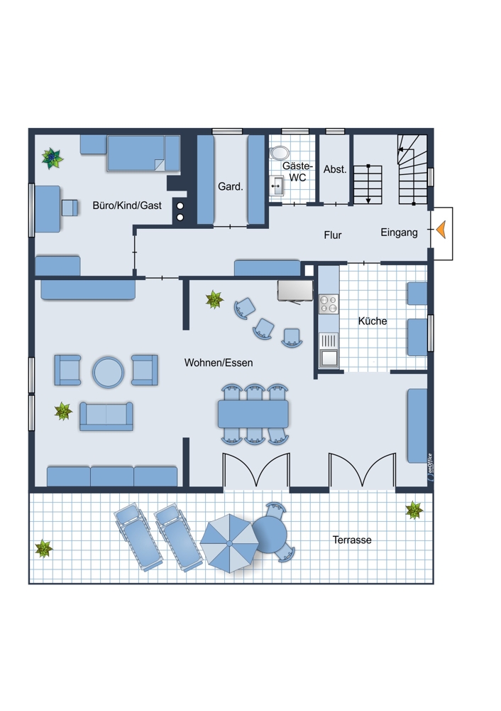 Erdgeschoss Einfamilienhaus Untermeitingen
