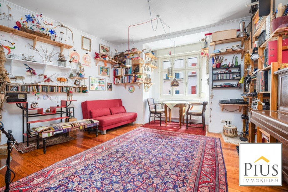 Wohnzimmer Etagenwohnung Augsburg
