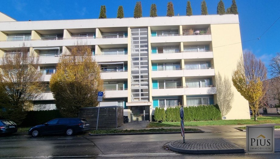 Hausansicht Etagenwohnung Augsburg
