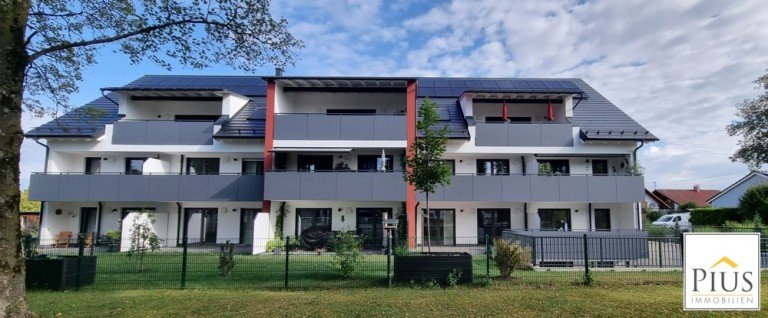 Hausansicht Obermeitingen Etagenwohnung NEUBAU SENIORENRESIDENZ! Bezug sofort m�glich - Attraktive 2-Zimmer-Wohnung mit Einbauk�che und Balkon