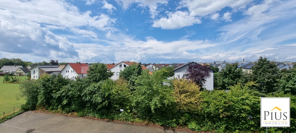 Aussicht Wintergarten Etagenwohnung K�nigsbrunn