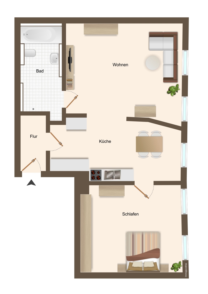  Etagenwohnung Landsberg am Lech