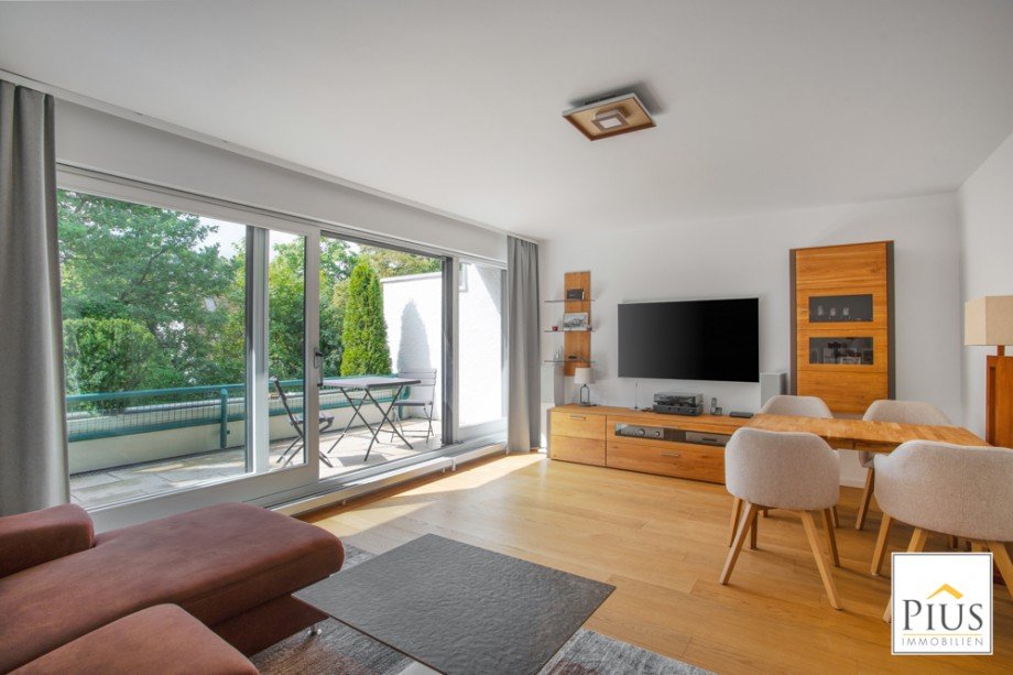 Wohnzimmer Etagenwohnung Planegg