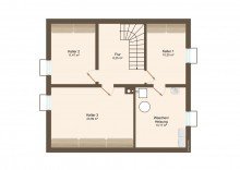 Kellergeschoss Starke Einziehungskraft! Gepflegtes Einfamilienhaus mit  tollem Garten, Garage u. Doppel-Carport