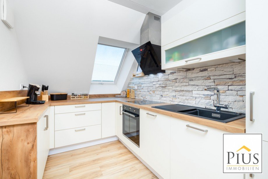 K�che Dachgeschosswohnung Gersthofen