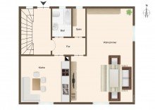 EG Zuhause in K�nigsbrunn auf ca.110 m� Wohlf�hlfl�che mit tollem Garten..nur wenige Klicks entfernt..