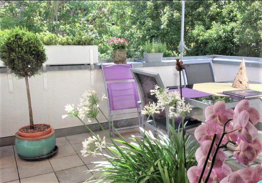 Terrasse Dachgeschosswohnung Bobingen
